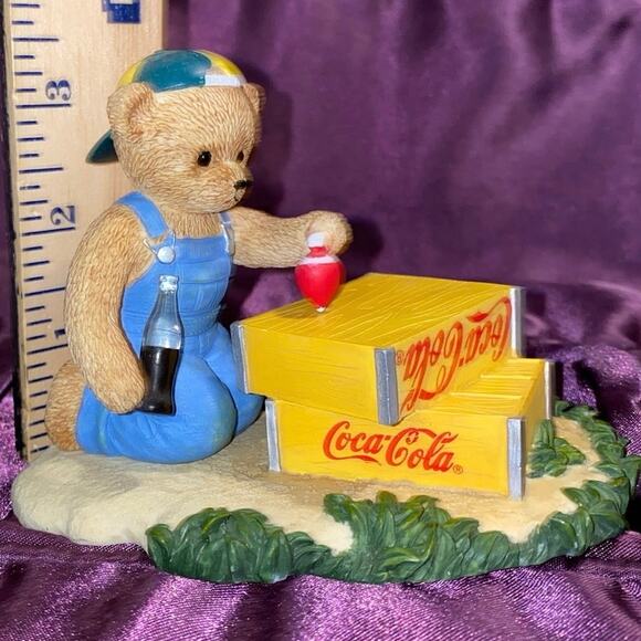 Coke Refreshes You Best Coca-Cola Memories to Cherish Bear Coca Cola Spin Top - Picture 9 of 10